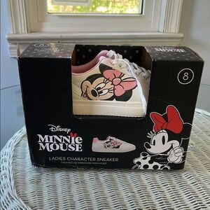 Disney Minnie Mouse Sneakers Pink and White